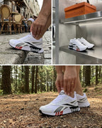 Reebok Caballero Blanco Negro